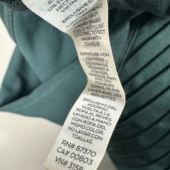 ALO Yoga Women’s Moto High Rise Athletic Leggings Green Size Small - Picture 5 of 6